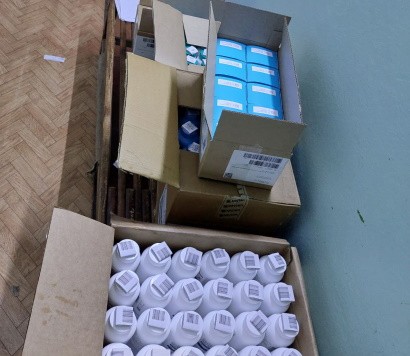 КНП "Краснокутська ЦРЛ" отримала гуманітарну допомгу від Благодійної організації "Благодійний фонд Євгена Пивоварова"